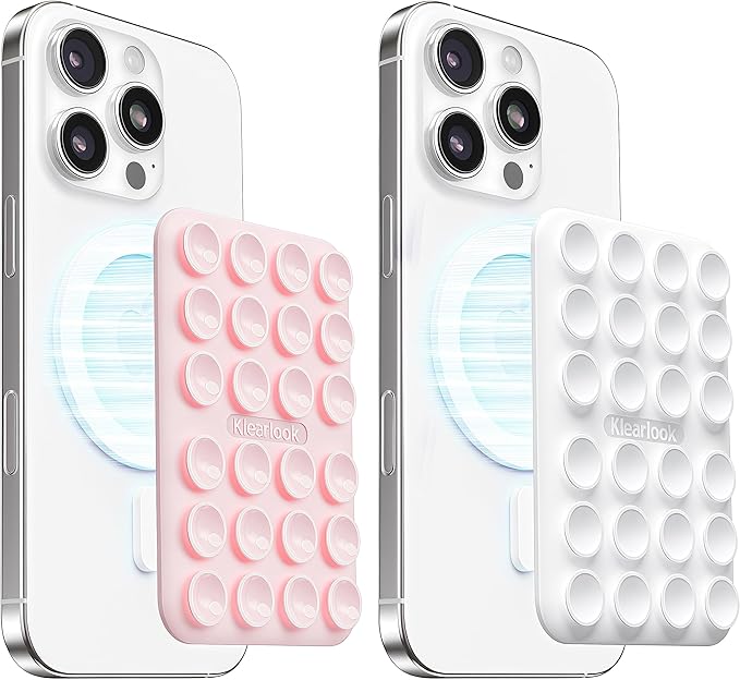 2Pack Magnetic Suction Phone Mount by KlearlookMaximizedClarity