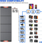 200W Portable Solar Panels for Power Station, 24% High Efficiency, 200 Watt - Image 4