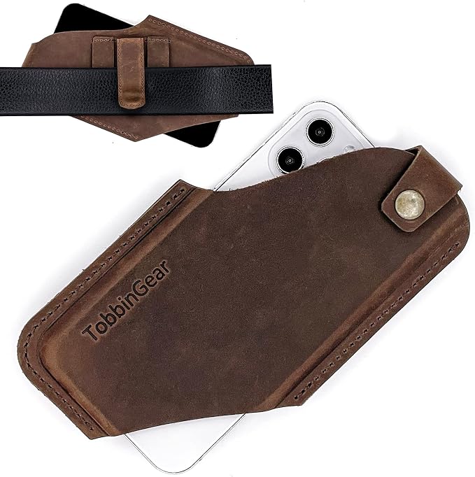 TobbinGear Leather Cell Phone Holster by TobbinGear