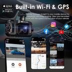 R4-4 Channel Dash Cam W/All Around 1080p Resolution, IR Night Vision, Parking - Image 4