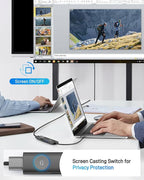 Acer USB C HUB Multiport Adapter, 7 in 1 USB-C to HDMI Adapter - Image 3