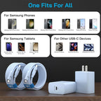 45W Super Fast Charger USB C, 45 Watt Type-C Android Phone Charger Fast - Image 4