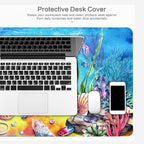 Lokigo Desk Pad Cool Cat, Big Desk Mat Cute Cat Ocean Underworld Extended Large - Image 5