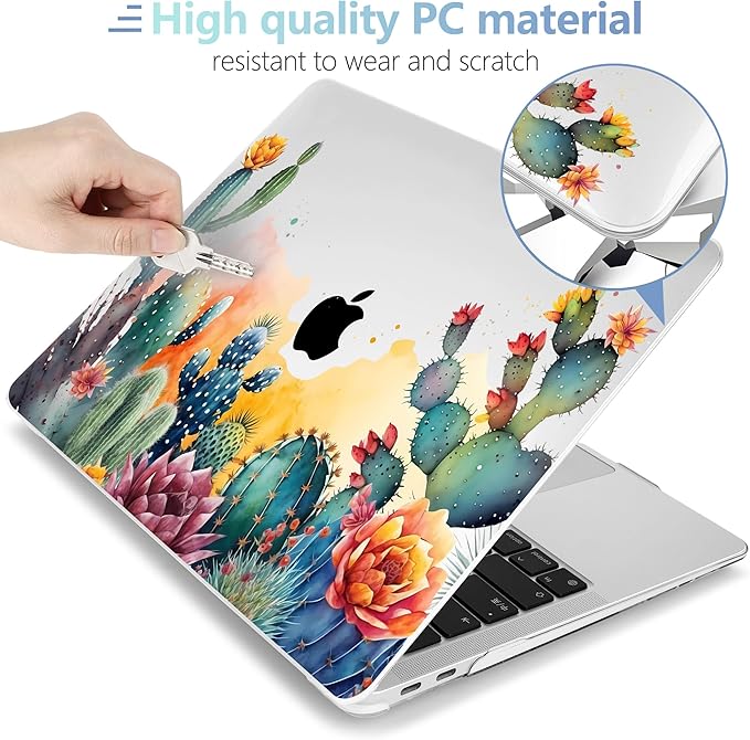 MEEgoodo for MacBook Air 13.3 inch Case 2021 2020 2019 2018 A2337 M1 A2179 A1932 - Image 3