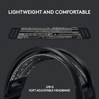 Logitech G733 Lightspeed Wireless Gaming Headset, Suspension Headband, - Image 2
