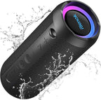 RIENOK Portable Bluetooth Speaker 30W Dual Pairing True Wireless Stereo HD by RIENOK