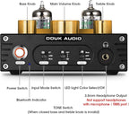 Douk Audio P1 Vacuum Tube Bluetooth Preamplifier, GE5654 Audio Preamp, Hi-Fi - Image 8