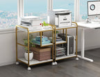 Large Printer Table Stand with Shelf - Image 4