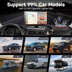 Carplay Screen for Car, Portable Wireless Car Stereo Audio Receivers - Image 8