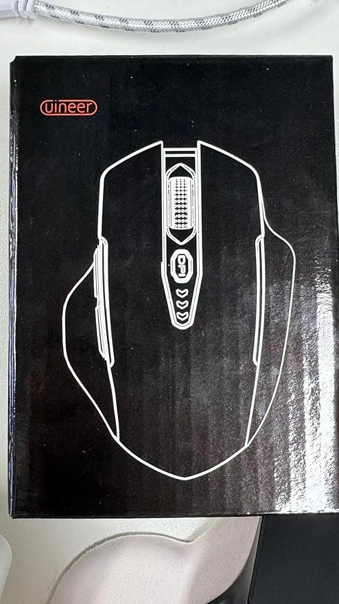 Wireless Mouse, Upgraded 2.4GHz Rechargeable Ergonomic Computer Mouse, 4 Levels - Image 8