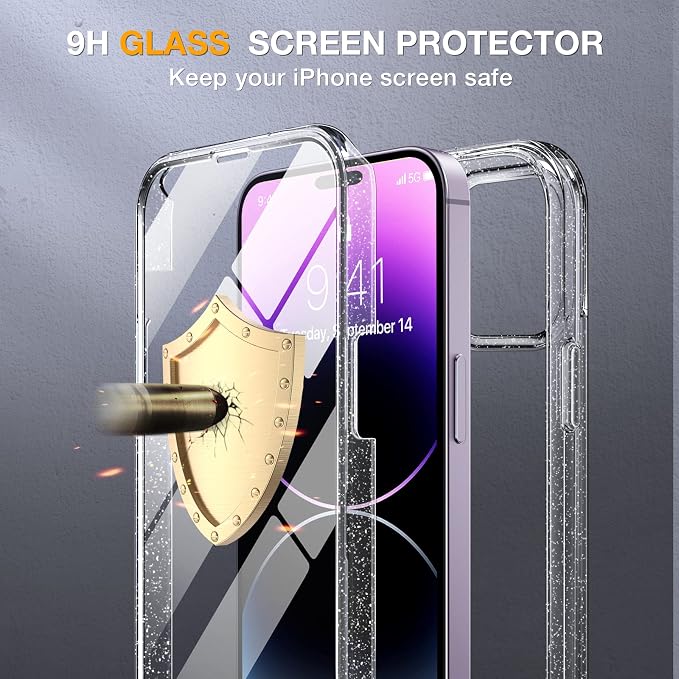 Miracase Glass Series Designed for iPhone 14 Pro Max Case 6.7 Inch, Upgrade - Image 4