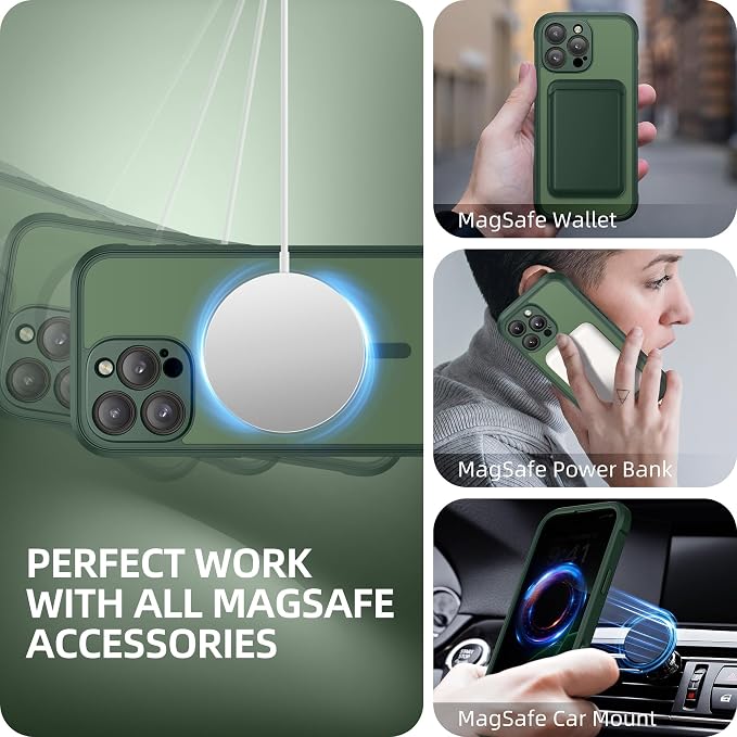 BERFY Magnetic for iPhone 16 Pro Max Case, Compatible - Image 7