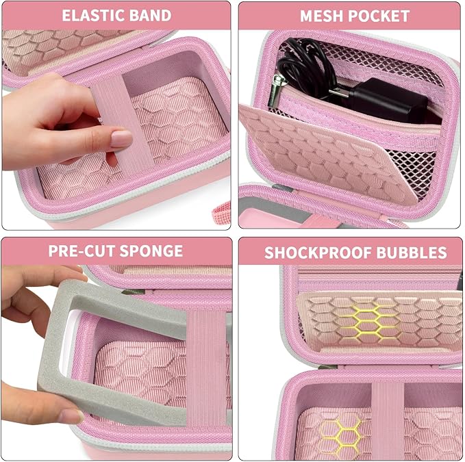 Carrying & Protective Case for Digital Camera, AbergBest 21 Mega Pixels 2.7" - Image 4