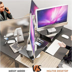 Hemudu 2 Pack Computer Monitor Stand Riser - Image 4