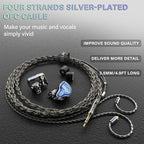 BASN Bmaster5 in Ear Monitors, 5 Drivers Drummer Headphones - Image 3