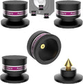 HiFi Speaker Spikes IF03B by Audiocrast, Speaker Vibration Dampener Stand Feet by Viborg