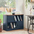 Large Record Player Stand with Vinyl Storage Up to 450 Albums, 39 Inch - Image 7