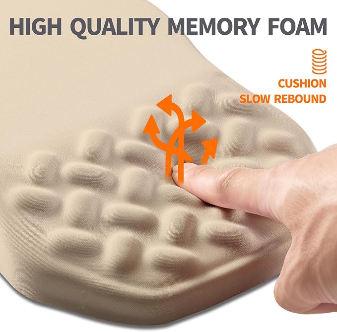 Ergonomic Slope Mouse Pad Wrist Support, Wrist Rest Mousepad - Image 2