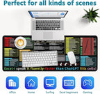 Excel Cheat Sheet Desk Pad - Image 5