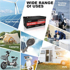 38.4V 100Ah LiFePO4 Lithium Golf Cart Battery, Built-in 200A BMS & 15000 Cycles - Image 5