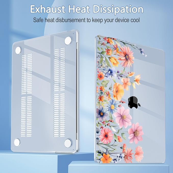 Mektron for 2025 MacBook Air 15 inch M4 Case A3241/ 2024 M3 A3114/ 2023 A2941 - Image 8