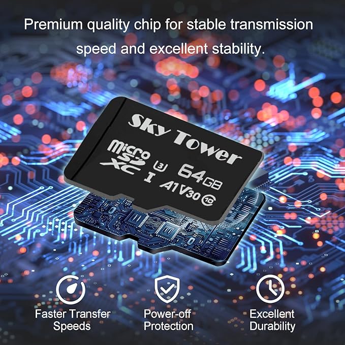 Sky Tower Ultra microSDXC microSDHC UHS-I Memory Card - Image 2