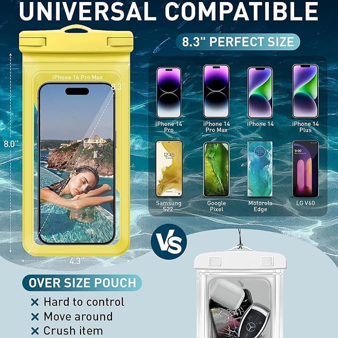 Universal Waterproof Phone Case, - Image 2
