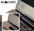 BLOCKED Stackable Webcam/Camera Vinyl Covers | 95 Low-Tack Restickable Webcam - Image 3