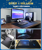 KTRIO Large Gaming Mouse Pad Desk Mat, Superior Micro-Weave Cloth - Image 6