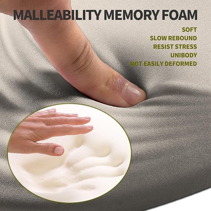 Hokafenle Ergonomic Mouse Pad Wrist Support, Terraced Slope Carpal Tunnel Wrist - Image 3