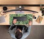 Kawaii Anime Aesthetic Black Cat Forest Plant Desk Mat, Laptop Keyboard and - Image 7