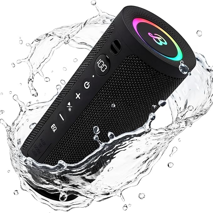 BassBloom Roar 3 Portable Bluetooth Speaker, 20W Powerful Sound by BassBloom
