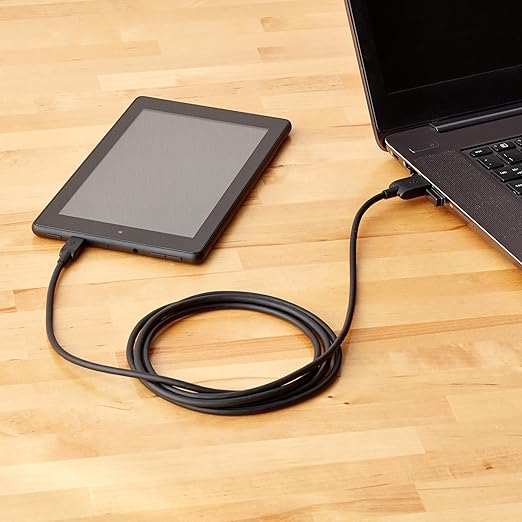 Amazon Basics USB-A to Micro USB Charging Cable, 480Mbps Transfer Speed - Image 6
