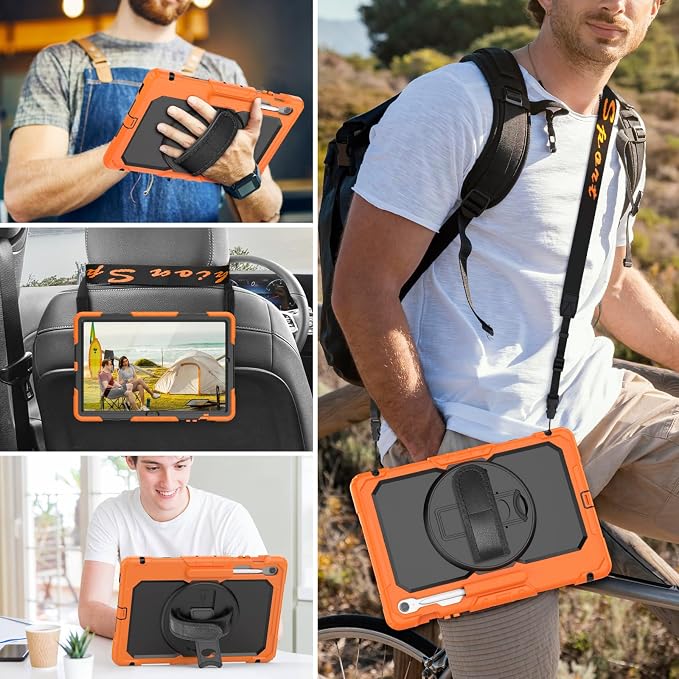 HXCASEAC Case for Samsung Galaxy Tab S7 FE 5G 12.4 inch, Protective - Image 8