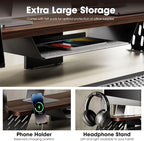 Fenge Dual Monitor Stand, 42.5 Inch Monitor Riser - Image 3