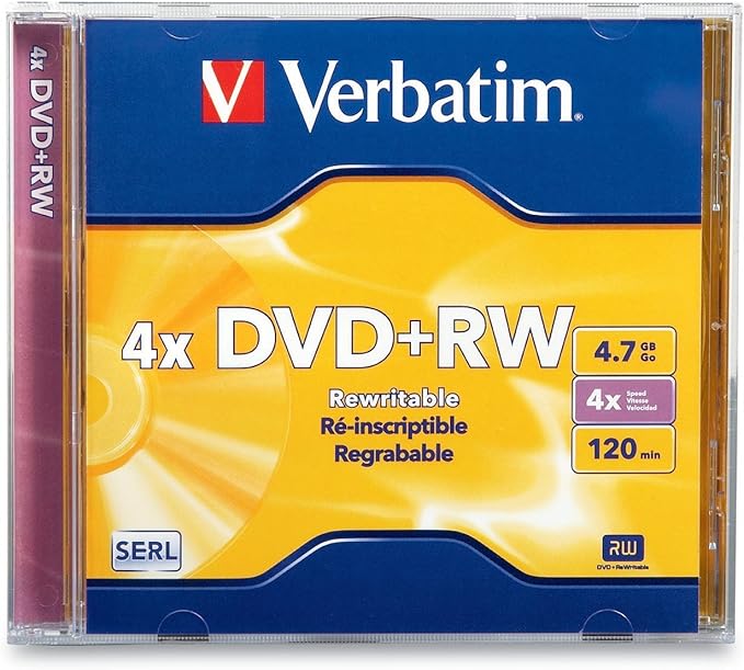 Verbatim DVD+RW 4.7GB 4X with Branded Surface - Image 2