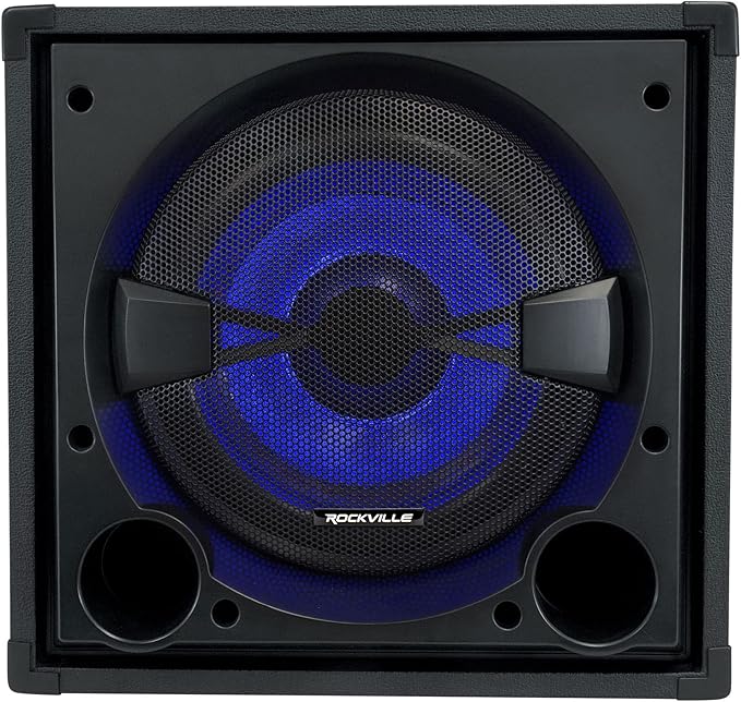 Rockville BASS Blaster 12 800W Powered Home Audio Subwoofer, Adjustable - Image 3