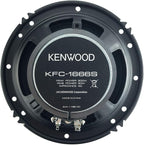 Kenwood KFC-1666S 300 Watts 6.5" 2-Way Car Coaxial Speakers - Image 4