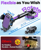 HTU 2025 Best Car Phone Holder 【Ultimate 5-in-1 & Upgraded 100+LBS Strongest - Image 8