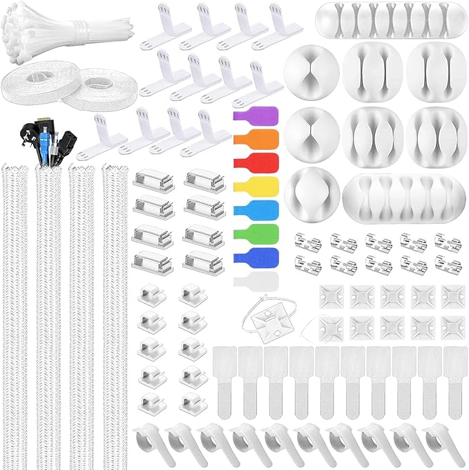 193 PCS Cable Management Kit by Unknown