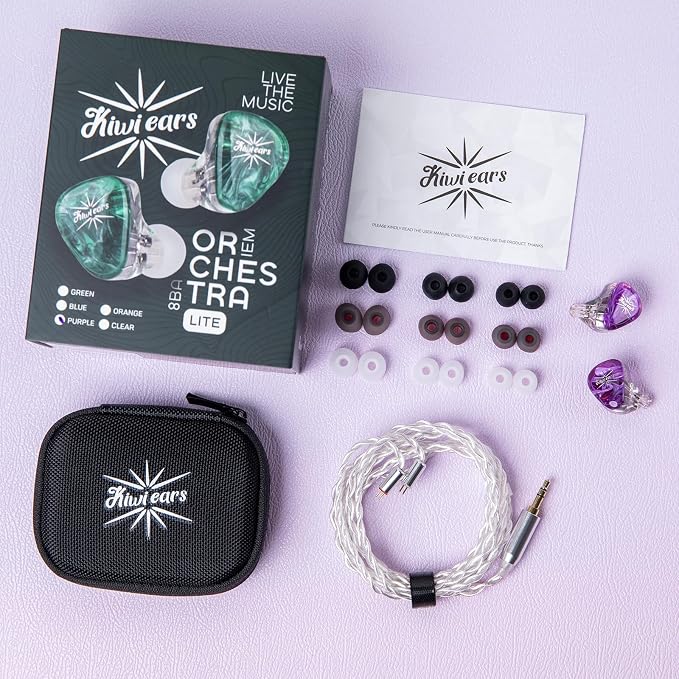 Linsoul Kiwi Ears Orchestra Lite Performance Custom 8BA in-Ear Monitor IEM - Image 8