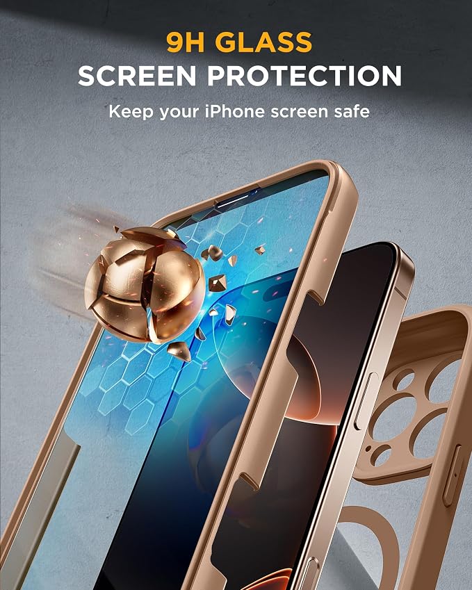 Miracase Magnetic for iPhone 16 Pro Max Case 6.9'' Full-Body Phone case - Image 4