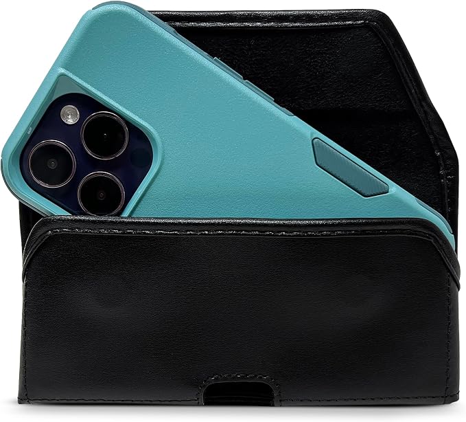 Turtleback Belt Holder for iPhone 16 Pro, 15 pro 14 Pro 13 Pro -Medium- Fits - Image 7