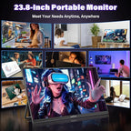 InnoView 23.8 Inch 2K 100Hz Large Portable Monitor ∆E<2 100% sRGB Fast IPS - Image 6