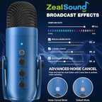 ZealSound Podcast Microphone for PC, Noise Cancellation USB Mic - Image 3