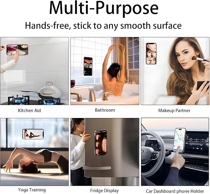 Silicone Double-Sided Suction Phone Grip Detachable Mount - Image 3