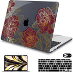 Mektron for MacBook Air 13 Case A1466/A1369, Snap-on Plastic Hard Shell Cover by Mektron