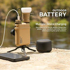 ELECOM NESTOUT Rugged Power Bank, 15000mAh Outdoor Charger, 32W USB C Fast - Image 2