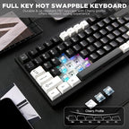 YUNZII AL80 Wireless Mechanical Keyboard, Full Aluminum CNC, Smart LCD Display - Image 6