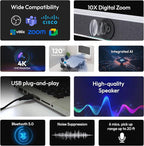 Meeting 4K Video Conferencing Bar – 4K Camera - Image 4